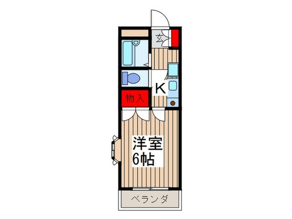 メゾン　ド　ワコ－２の物件間取画像